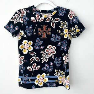 Tory Burch Graphic Logo Short Sleeve Tee